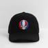 2026 France World Cup Grateful Dead Stealie Dad Hat - black