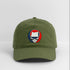 Oregon Map Stealie Grateful Dead Dad Hat - olive green