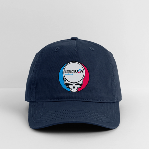 Comfort Systems Stealie Grateful Dead Dad Hat - navy