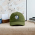 Los Angeles Dodgers Grateful Dead Stealie Dad Hat - olive green