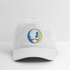 New Jersey "Unofficial" State Flag Stealie Grateful Dead Dad Hat - white