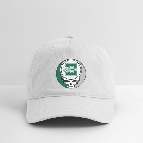 Custom Stealie Grateful Dead Dad Hat (67) - white