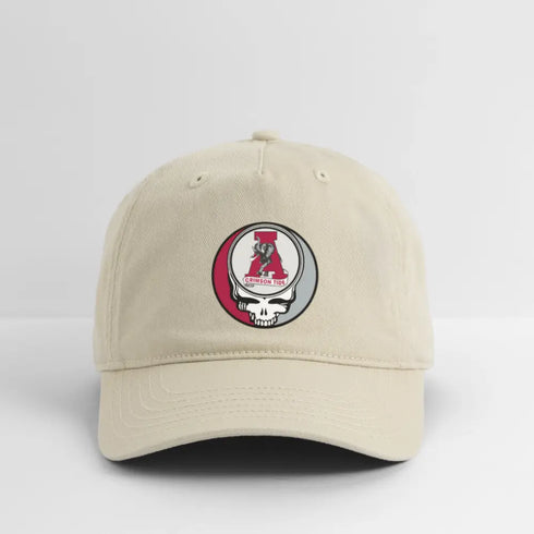 Vintage Alabama "Cecil" Stealie Grateful Dead Stealie Dad Hat - khaki