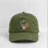 Georgia Stealie Grateful Dead Dad Hat - olive green