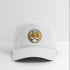 North Dakota Stealie Grateful Dead Dad Hat - white