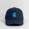 Blue Dancing Bear Grateful Dead Stealie Dad Hat - navy