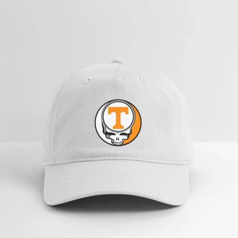University of Tennessee Grateful Dead Stealie Dad Hat - white
