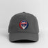 St. Louis Cardinals Grateful Dead Stealie Dad Hat - charcoal