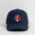 Classic Grateful Dead Stealie Dad Hat - navy