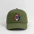 Chicago Cubs Grateful Dead Stealie Dad Hat - olive green
