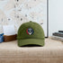 Los Angeles Angels Grateful Dead Stealie Dad Hat - olive green