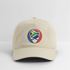 2026 South Africa World Cup Grateful Dead Stealie Dad Hat - khaki