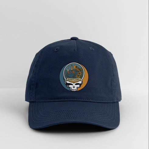 Maryland Stealie Grateful Dead Dad Hat - navy
