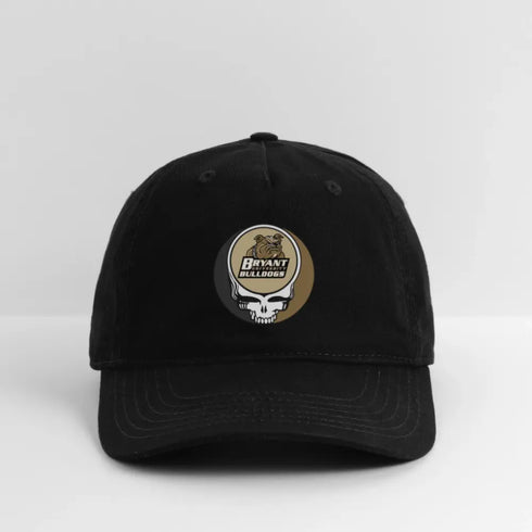 Bryant University Grateful Dead Stealie Dad Hat - black