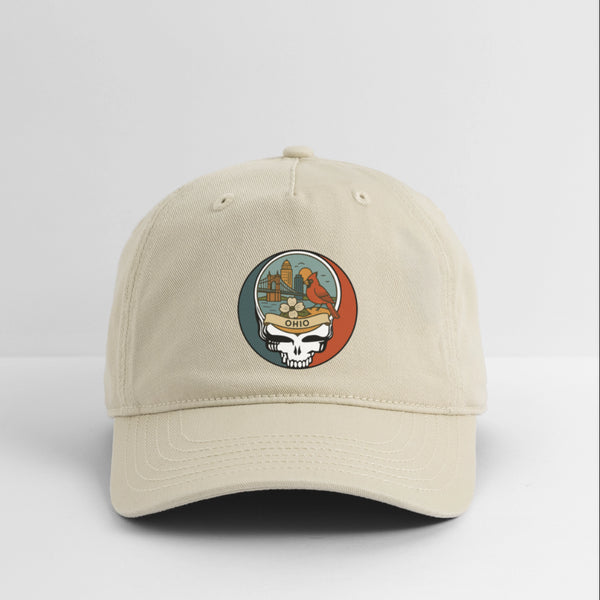 Ohio Stealie Grateful Dead Dad Hat - khaki