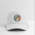 New Jersey Stealie Grateful Dead Dad Hat - white