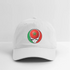 2026 Morocco World Cup Grateful Dead Stealie Dad Hat - white