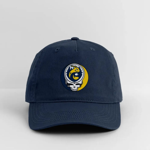 UC Santa Cruz Grateful Dead Stealie Dad Hat - navy