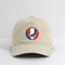 Indiana Map Stealie Grateful Dead Dad Hat - khaki