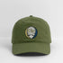 Georgia Tech Grateful Dead Stealie Dad Hat - olive green