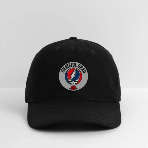 Grateful Grad Stealie Hat - black