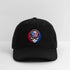 Ohio Region Ski Patrol Grateful Dead Stealie Dad Hat - black