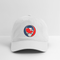 Maryland Map Stealie Grateful Dead Dad Hat - white