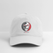 Be Different Stealie Grateful Dead Dad Hat - white