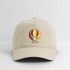 2026 Belgium World Cup Grateful Dead Stealie Dad Hat - khaki