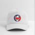 New York Map Stealie Grateful Dead Dad Hat - white