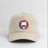 Oregon Map Stealie Grateful Dead Dad Hat - khaki
