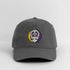Oconomowoc High School - Raccoons Grateful Dead Stealie Dad Hat - charcoal