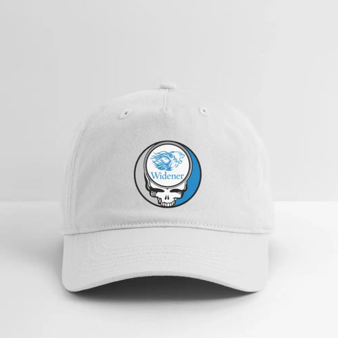 Widener University Grateful Dead Stealie Dad Hat - white