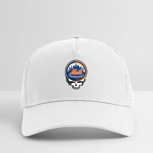 Mets Stealie Eco Trucker Cap - white/white