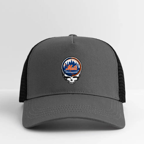 Mets Stealie Eco Trucker Cap - smoke grey/black