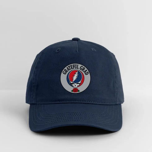 Grateful Grad Stealie Hat - navy