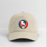 Louisiana Map Stealie Grateful Dead Dad Hat - khaki
