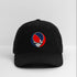 Hawaii Map Stealie Grateful Dead Dad Hat - black