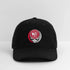 Atlanta Hawks Grateful Dead Stealie Dad Hat - black