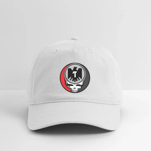 Tecate Stealie Grateful Dead Stealie Dad Hat - white
