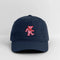 Pink Dancing Bear Grateful Dead Stealie Dad Hat - navy
