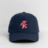 Pink Dancing Bear Grateful Dead Stealie Dad Hat - navy