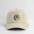 West Virginia Grateful Dead Stealie Dad Hat - khaki
