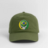 2026 Brazil World Cup Grateful Dead Stealie Dad Hat - olive green