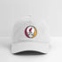 Miami Heat Grateful Dead Stealie Dad Hat - white