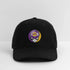 Los Angeles Lakers Grateful Dead Stealie Dad Hat - black