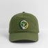 Oakland Athletics Grateful Dead Stealie Dad Hat - olive green