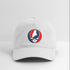 Maine Map Stealie Grateful Dead Dad Hat - white