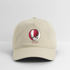 2026 Qatar World Cup Grateful Dead Stealie Dad Hat - khaki