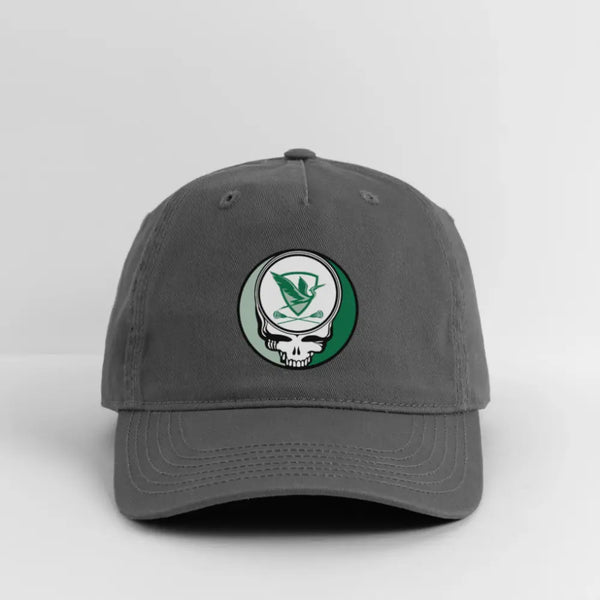 William Smith Lacrosse Grateful Dead Stealie Dad Hat - charcoal